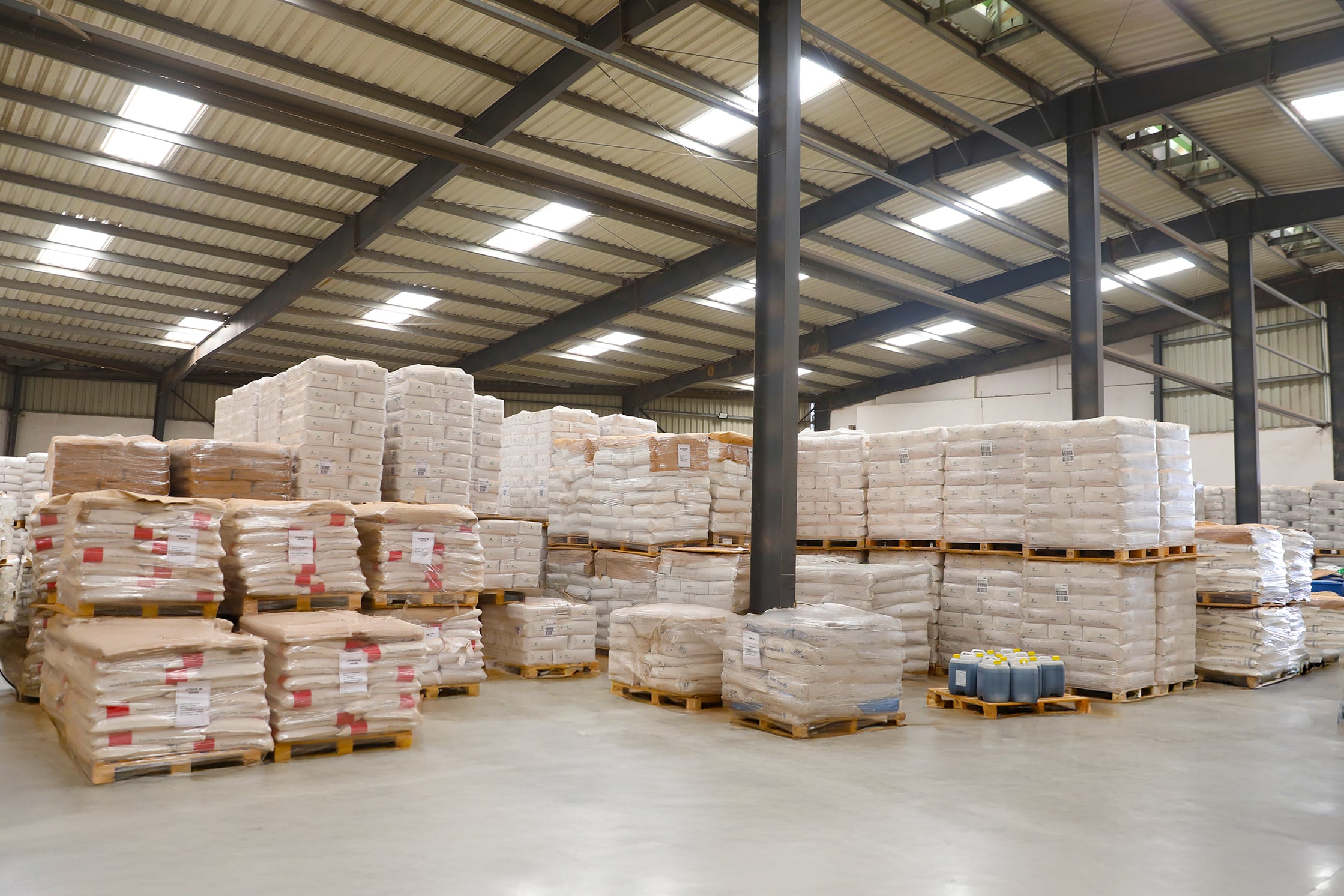 Ingrédients certifiés pour une production fiable 